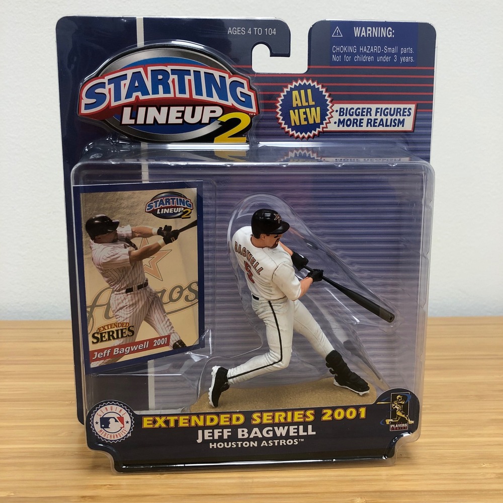Starting‎ Lineup Jeff Bagwell Action Figure Houston Astros 2001 Extended Series